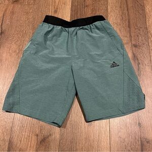 Adidas Men's Teal Athletic Shorts Size Small
